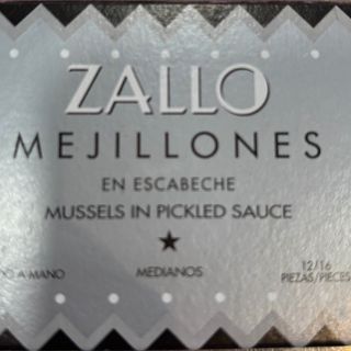 Mejillones en escabeches 
