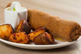 Karađorđeva šnicla prilogom