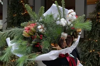 Зимний букет "Айси"