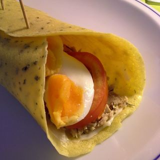 Crepe Salgado Bolonhesa