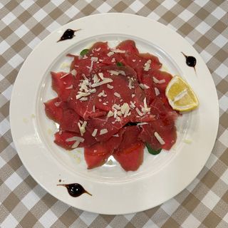 Carpaccio di manzo marinato "Osteria"