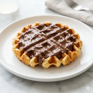 Gofre Con Nutella
