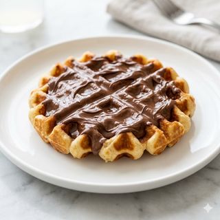 Gofre Con Nutella