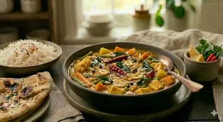 111. Vegetable curry