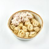 Пельмені фірмові під соусом Карбонара (300г)