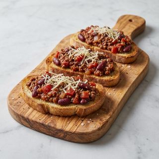 Crostini con salumi