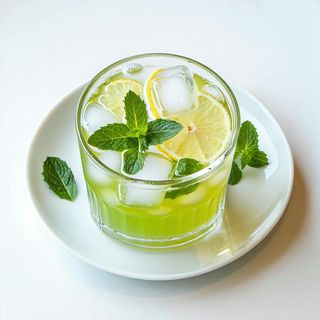 Green ice tea