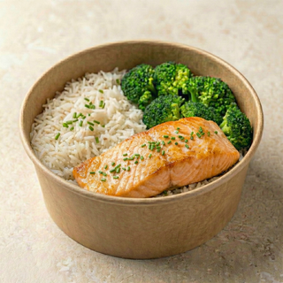 Protéine Bowl Saumon (Récupération et oméga 3)