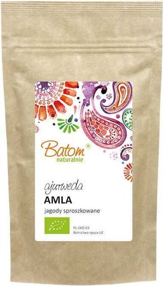 AMLA OWOCE SPROSZKOWANE BIO 100 g - BATOM