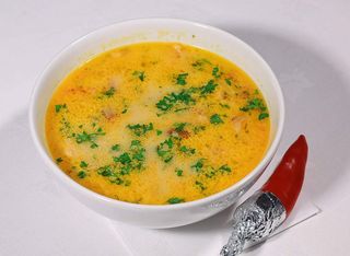 Ciorba de pui a la grec