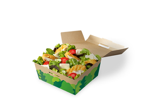 Insalata pollo croccante e Grana Padano DOP