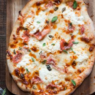 Pizza prosciutto 
