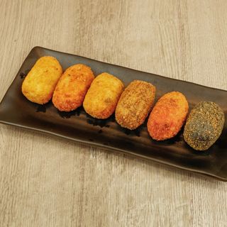 Pack 6 croquetas de Ternasco al Chilindrón o de Gamba Roja