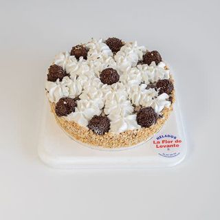 Tarta helada trufa (6-8 raciones)