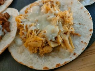 3 Tacos de pollo mex