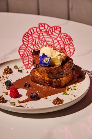 Tostada banana french