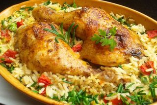 Orez  pilaf de pasare