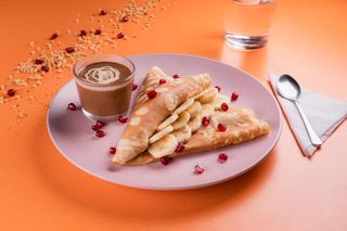 Crepa cu ciocolata belgiana, banana