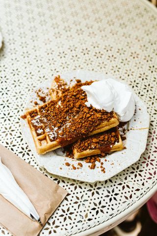 Waffle Especial Nutella
