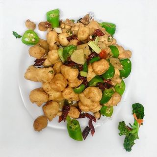 Crispy Baby-Corn With Sichuan Chilli