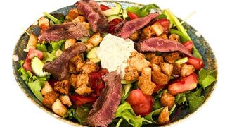 Salata cu antricot de vita