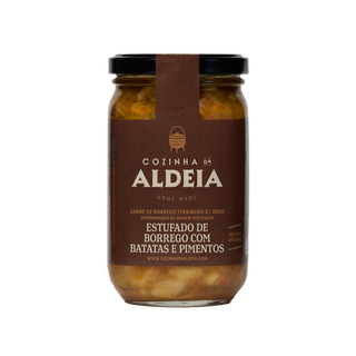 Estufado de Borrego com Batatas e Pimentos