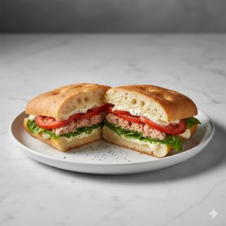 Focaccia La Tonno( Focaccia Rellena)