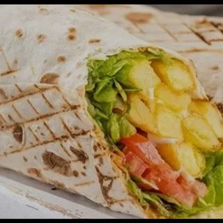 სამარხვო შაურმა  ფრის და ჰალაპენიოს შიგთავსით