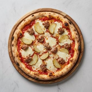 Patate e salsiccia