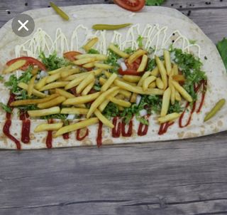 ფრი სალათით ლავაშში, სტანდარტული