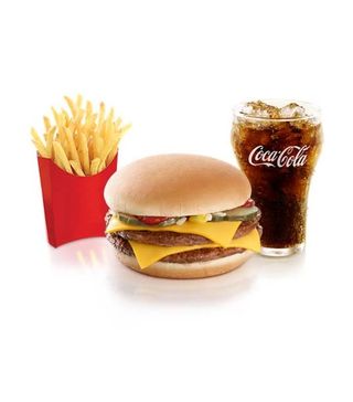 Menu Hamburgessa Doble con Patata y Bebida