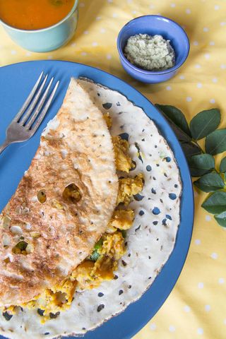 Rava masala dosa