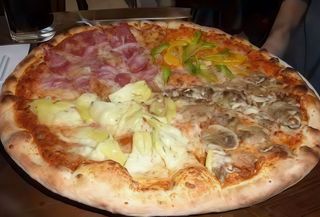 Pizza 4 Stagioni (34 Cm.)