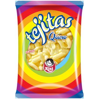 Tejitas Queso Risi · Bolsa de 100 grs.