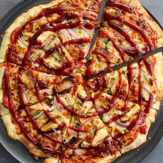 Pizza barbacoa pollo (M)