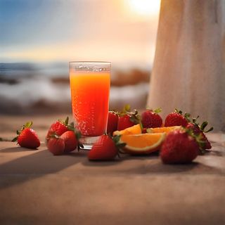 Jus de Fraise Orange