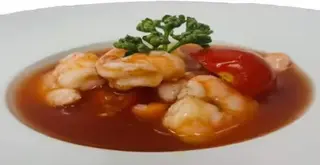 51. Gamberi in salsa agrodolce