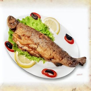 კალმახი ნიგვზის შიგთავსით