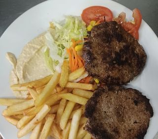 Plato Kafta de pollo