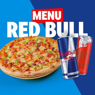 Menu Red Bull a Dobrar