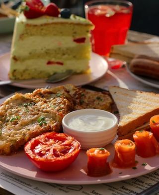 Завтрак Hampton