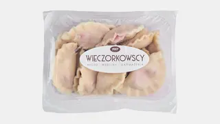 Pierogi z serem i malinami Wieczorkowscy 500 g
