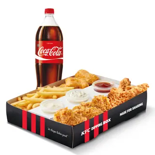 Dipping Box With 1 lt Soda