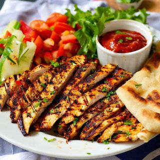Plat Chawrama Poulet