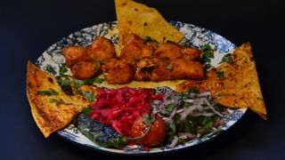 ქათამი შამფურზე