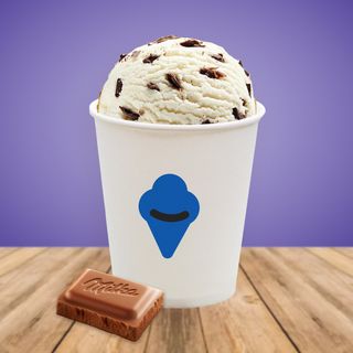Gelato de Chocolate de Milka