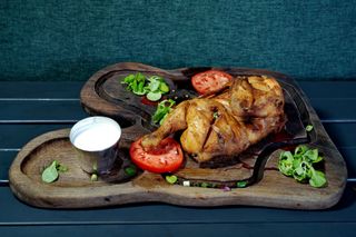 Meniu jumatate de pui la jar