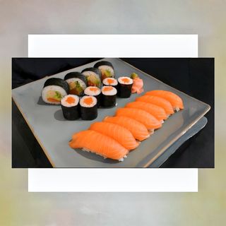 Salmon 7 & Maki (521g)