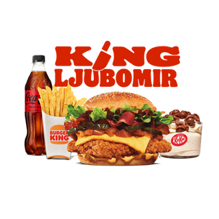 Menu Completo King Ljubomir Chicken Menu