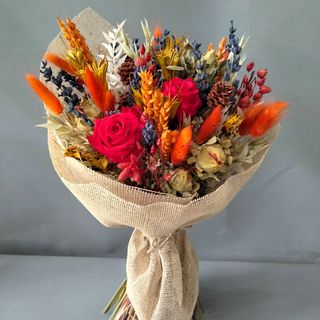 Bouquet  flor preservada y seca 